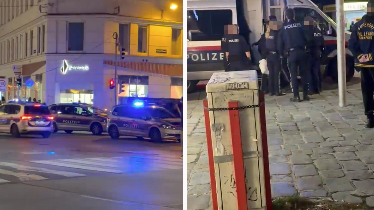 Am Donnerstagabend kam es zu einem Einsatz der Wiener Polizei.