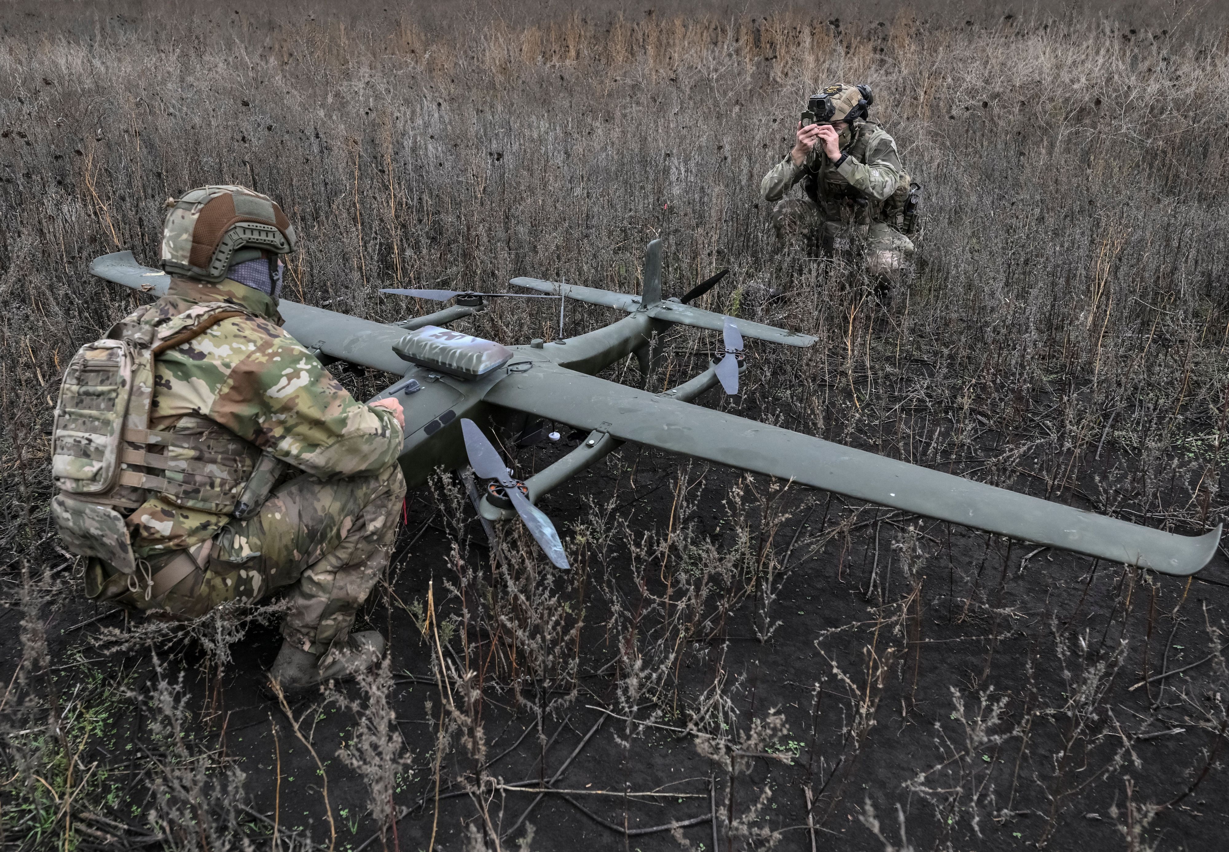 Hunderte ukrainische Drohnen haben in der Nacht Kurs auf die russische Hauptstadt genommen. (Symbolbild)