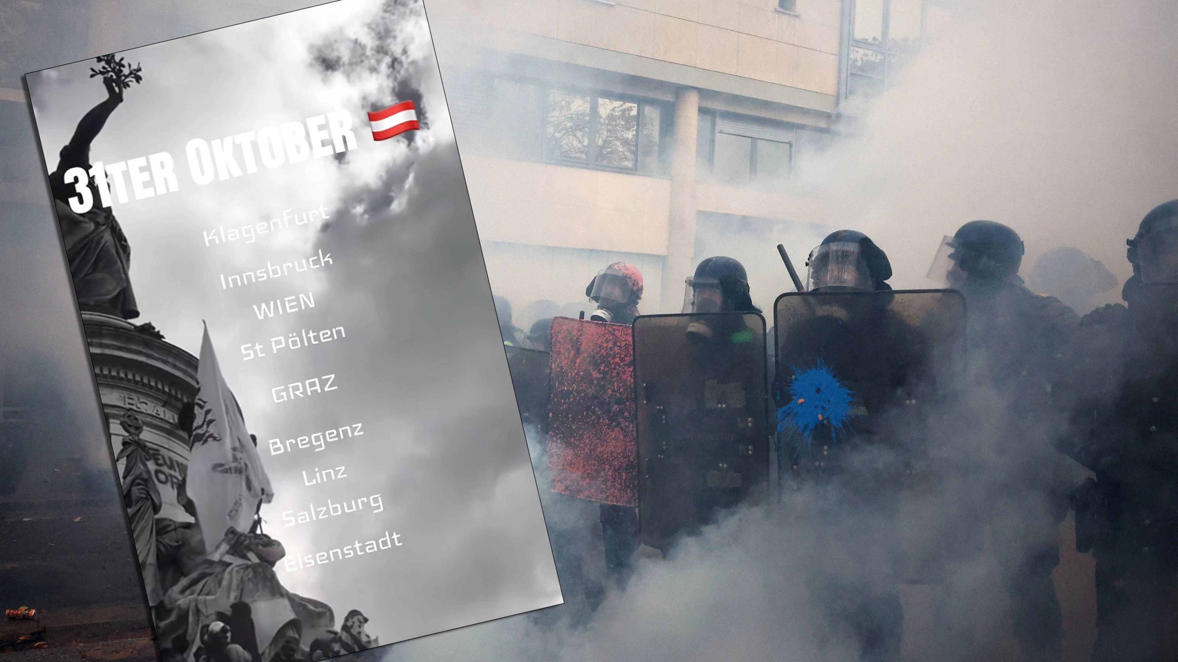 Heute.at - Wie Frankreich – Polizei rüstet sich für Krawalle