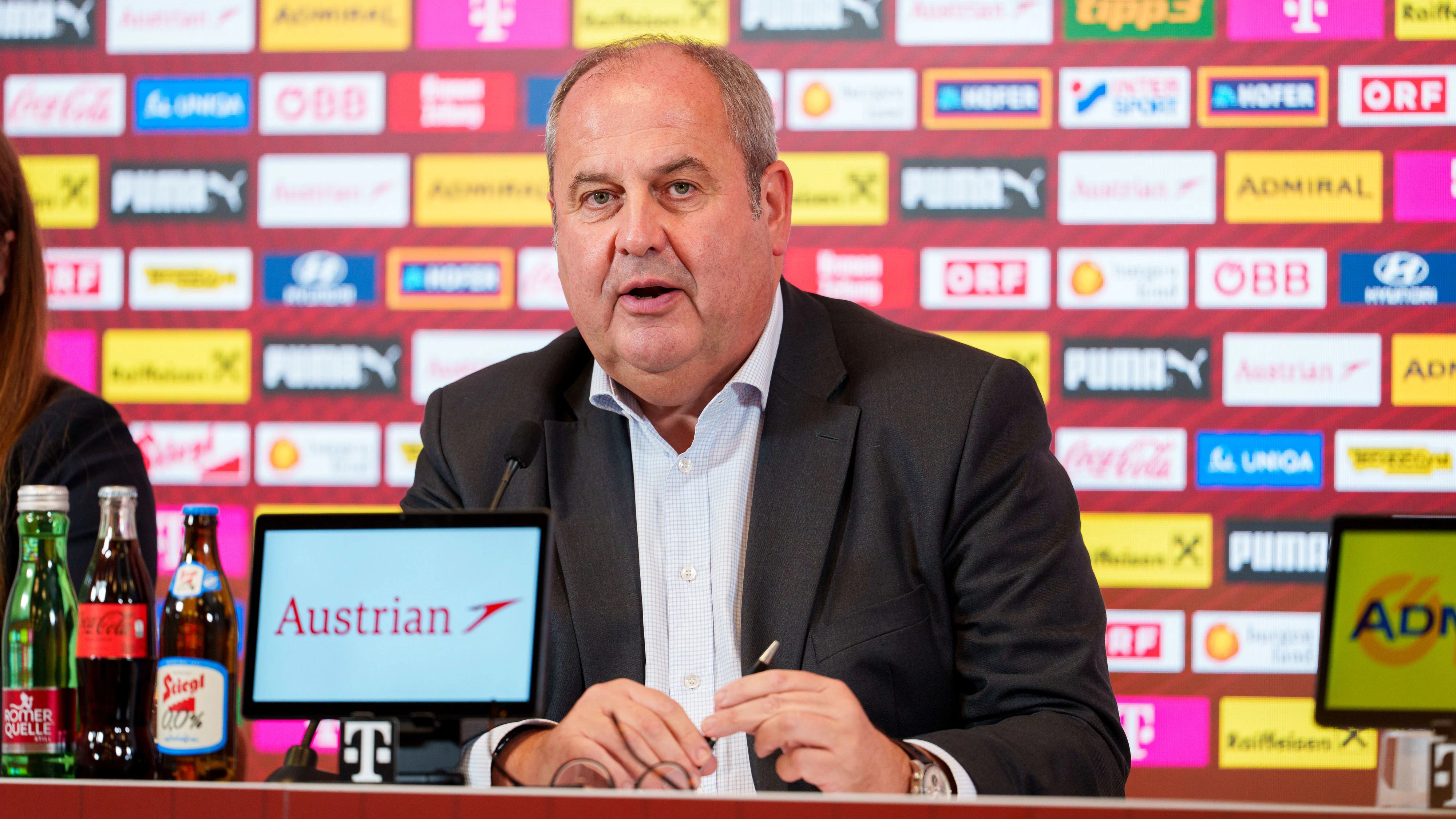 ÖFB-Aufsichtsratsvorsitzender Josef Pröll. 