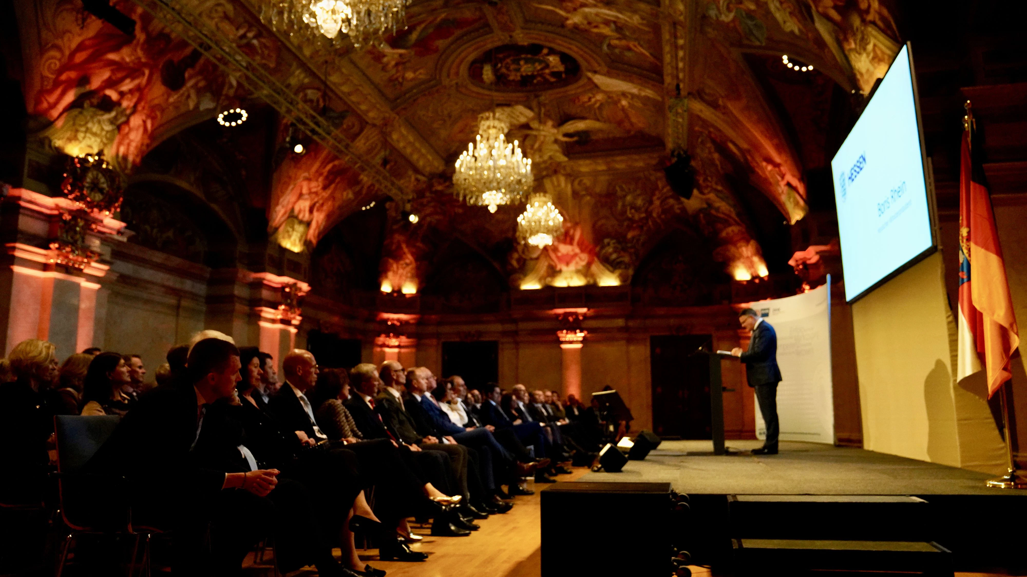Der Hessische Abend im Palais Niederösterreich.