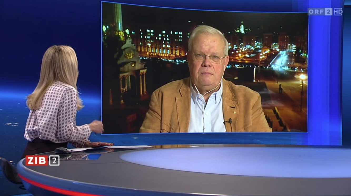 Christian Wehrschütz analysierte die aktuellen Geschehnisse in der Ukraine als Gast in der ORF