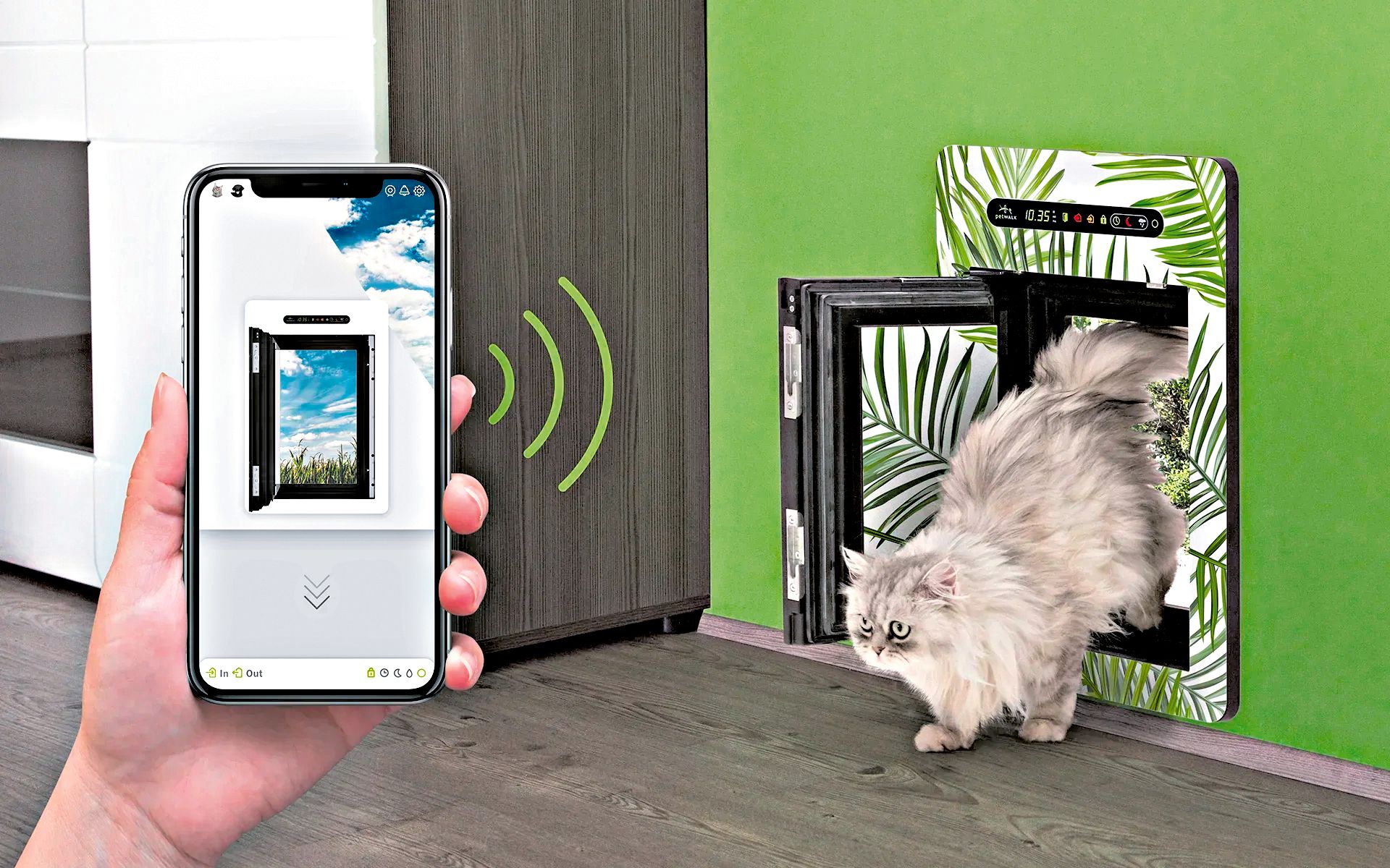 Heute.at - Appgesteuerte Türen für Hunde und Katzen