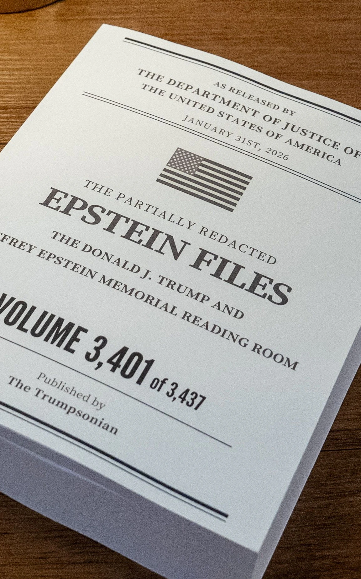 Epstein-Akten: Das Rätsel um zigtausende fehlende Seiten