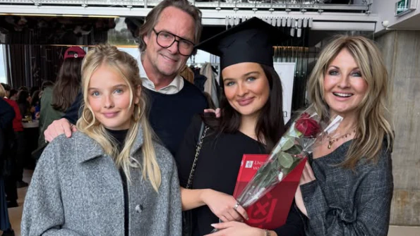 Frauke Ludowig ist stolz: Tochter Nele hat ihren Abschluss in der Tasche