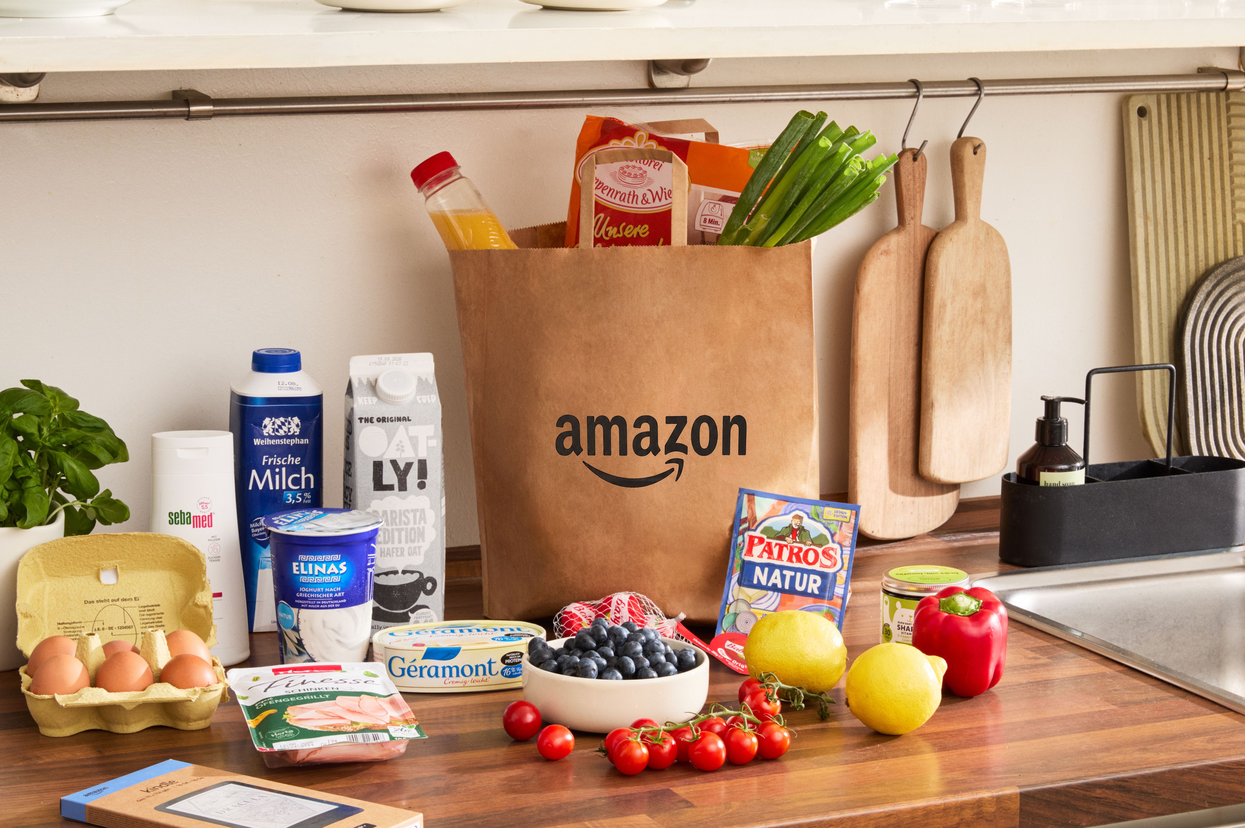 Amazon liefert ab sofort in Frankfurt, Köln und München frische Lebensmittel am selben Tag