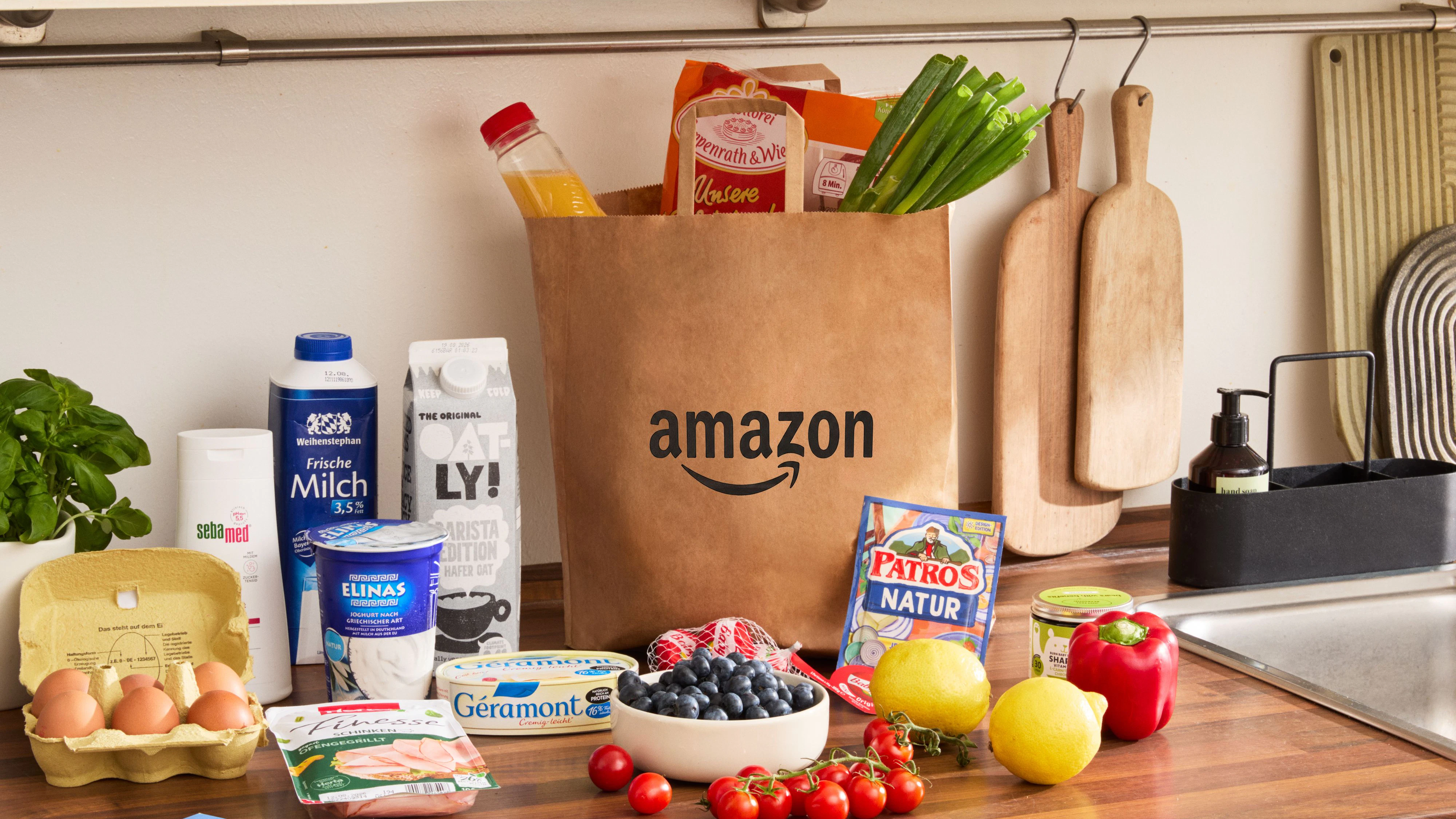 Amazon liefert ab sofort in Frankfurt, Köln und München frische Lebensmittel am selben Tag