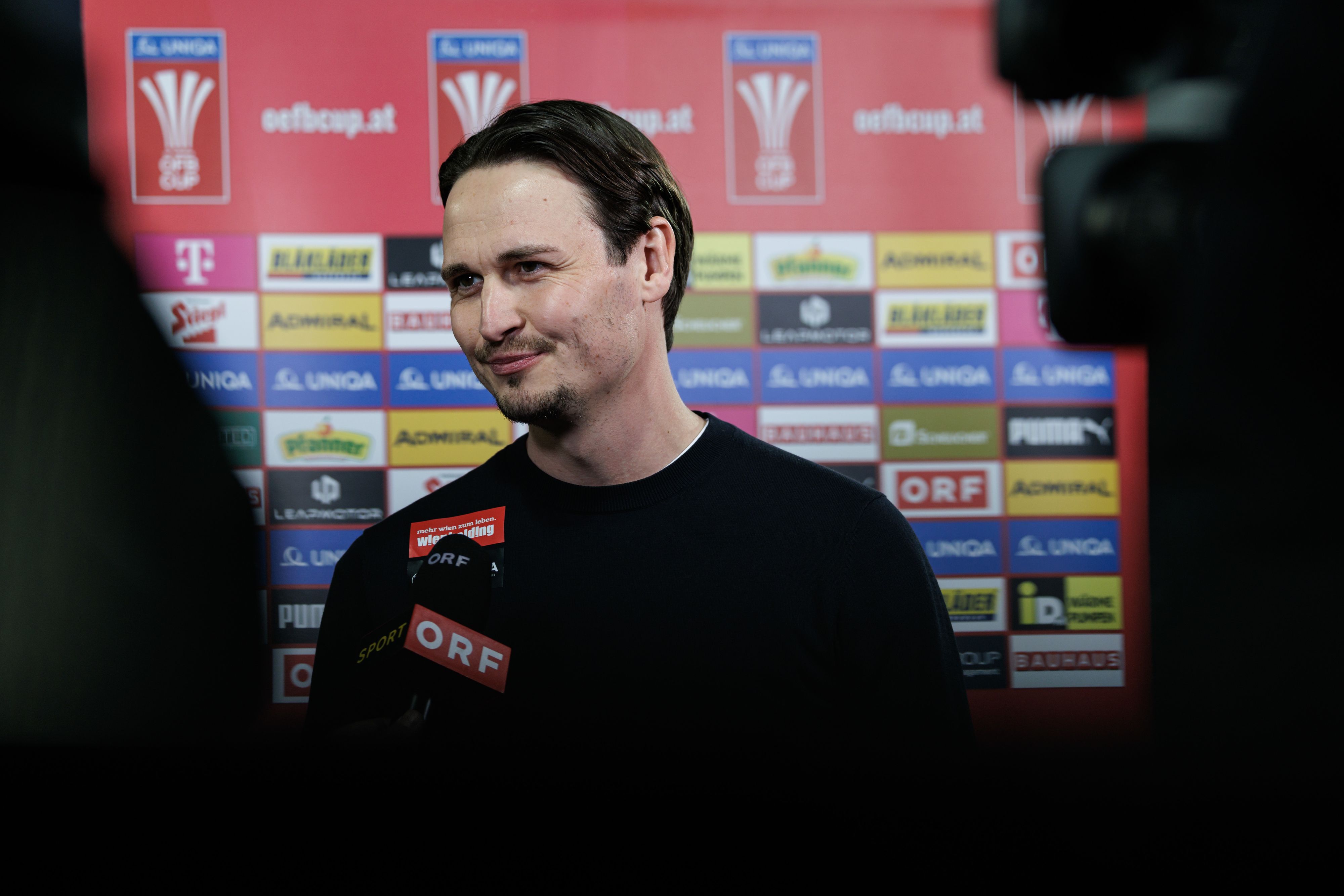 Der Austria-Interimscoach Maximilian Uhlig. 