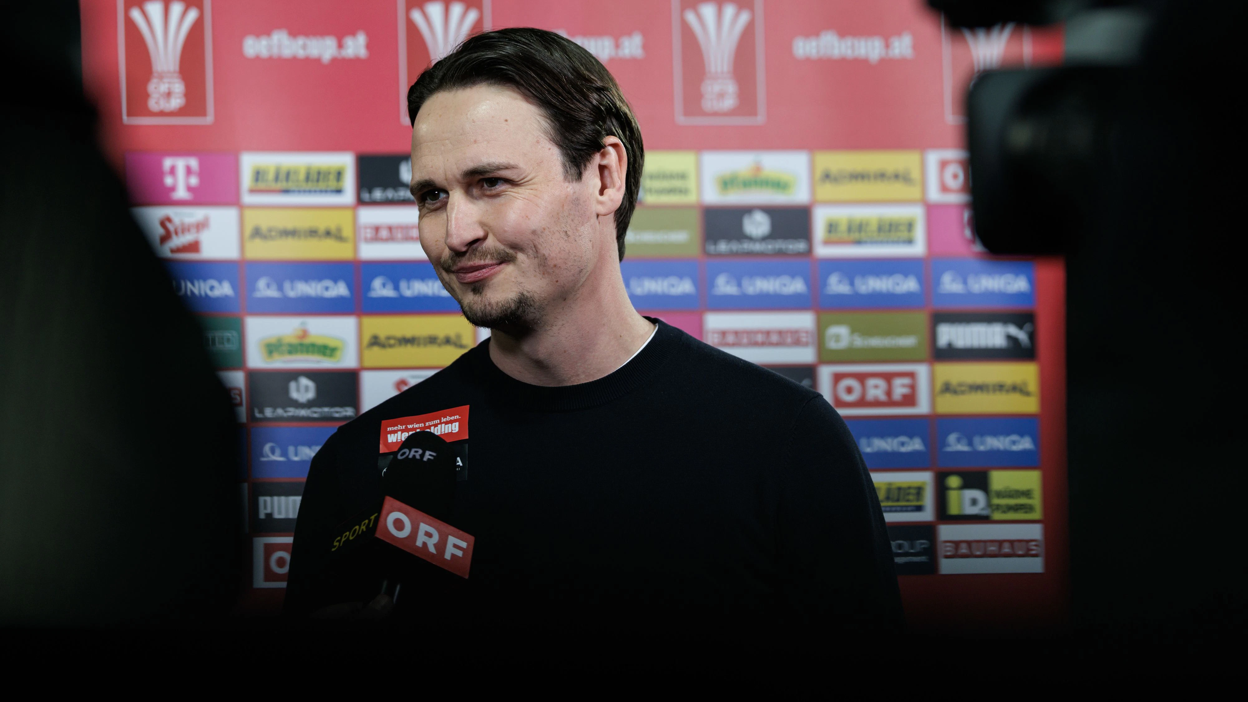 Der Austria-Interimscoach Maximilian Uhlig. 