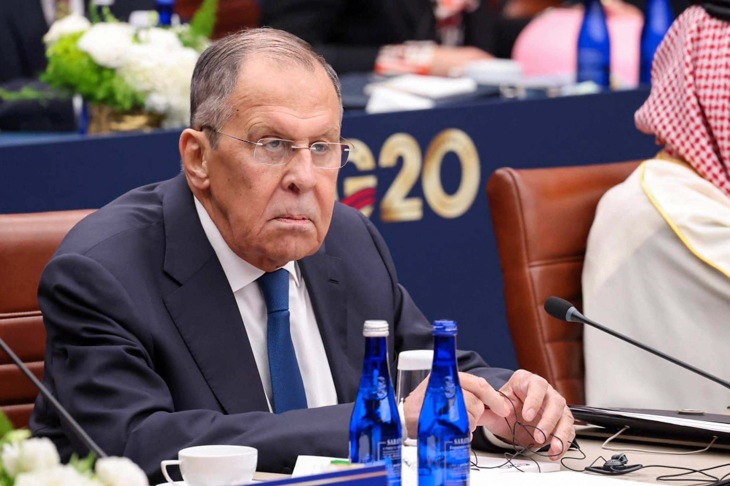 Die Teilnahme des russischen Außenministers Sergej Lawrow sorgte für Unmut.