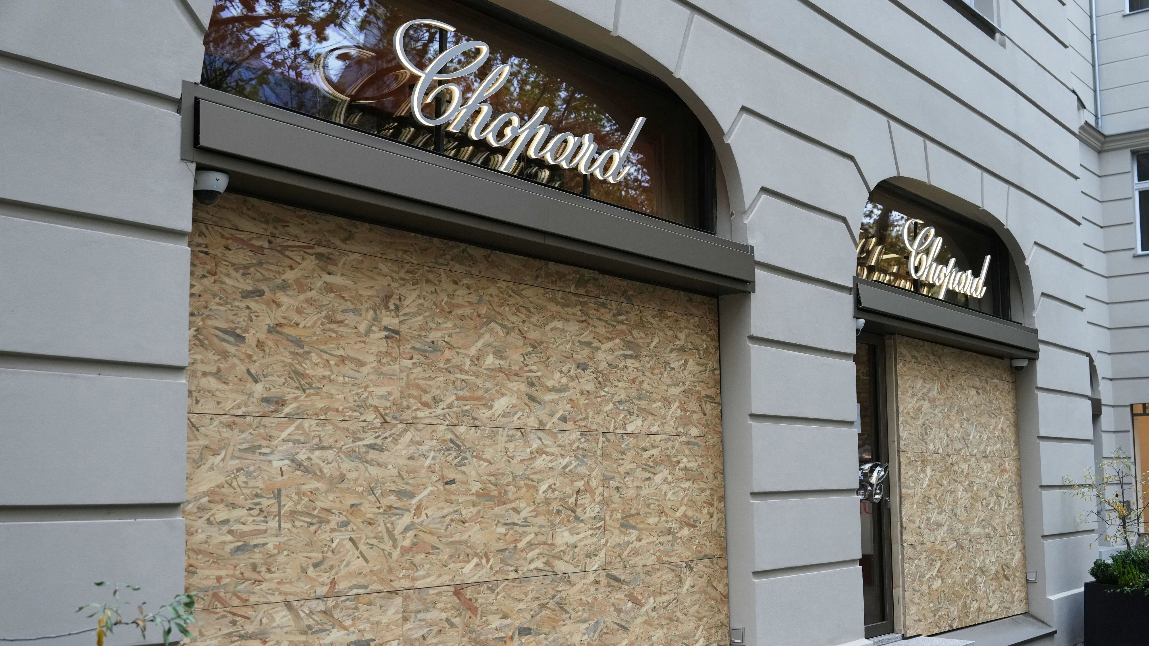 Bei Chopard ist bereits alles dicht