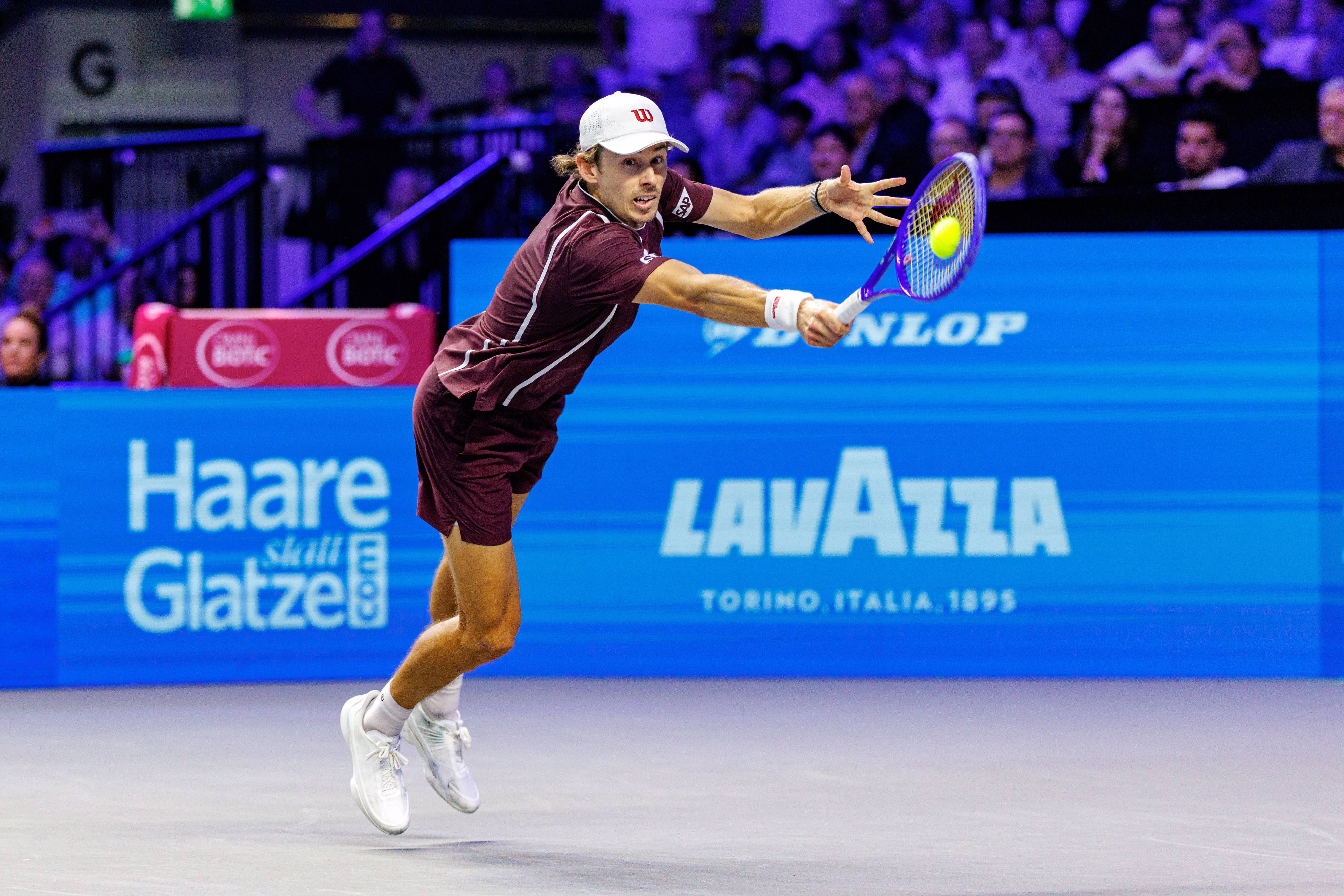 Alex de Minaur trifft im Finale auf Carlos Alcaraz. 