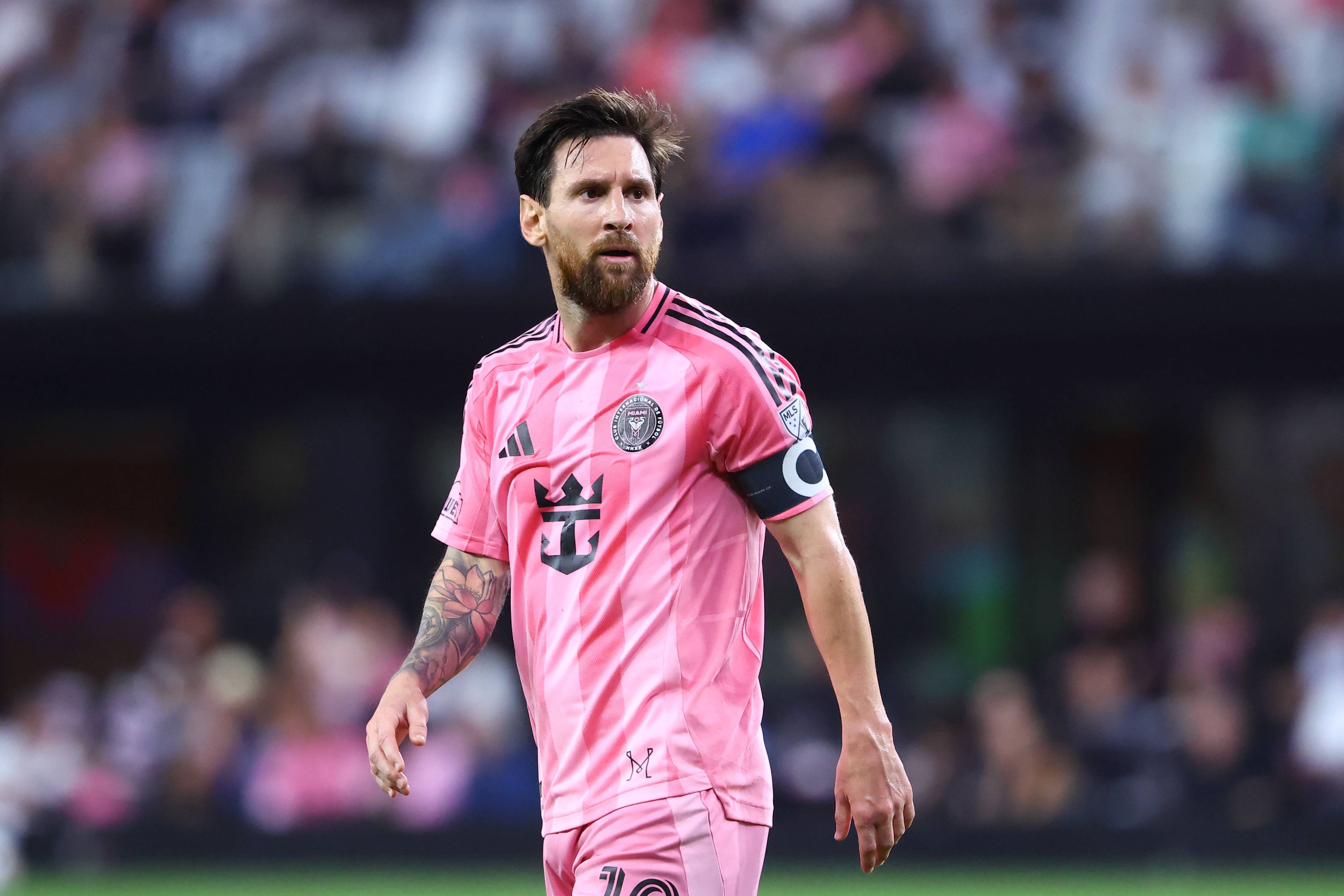 Fußball-Star Lionel Messi. 